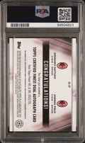 2022-23 Topps Finest UEFA CC Red Refractor Dual Auto Gattuso Pirlo /5 PSA 10