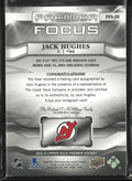 2022-23 Upper Deck Premier Focus Autograph Jack Hughes Auto /99