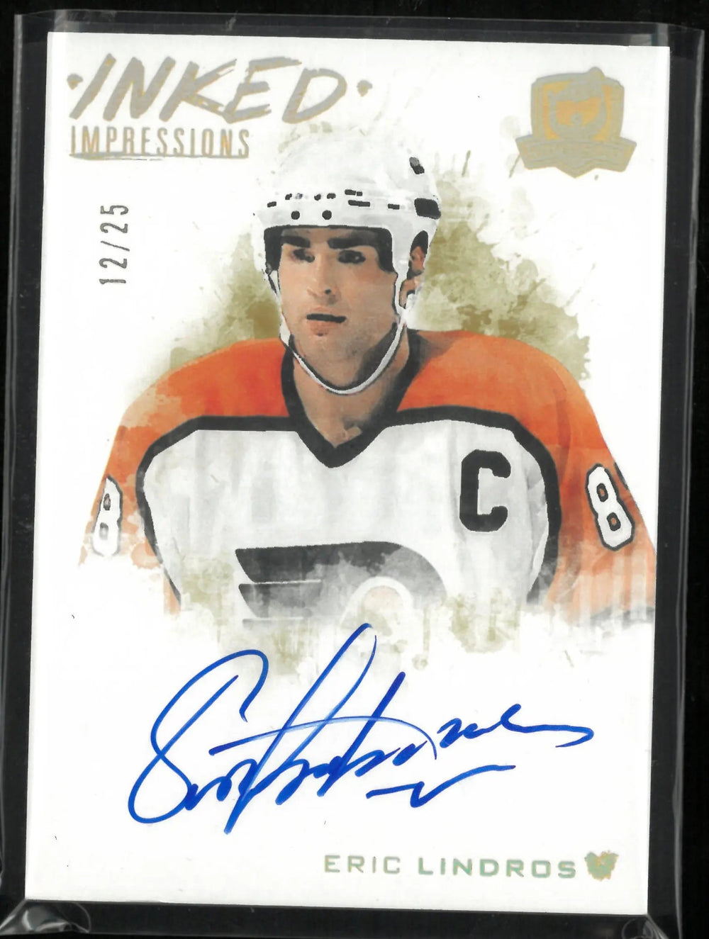 2022-23 Upper Deck The Cup Inked Impressions Eric Lindros Autograph /25