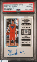 2022 Panini Contenders Optic Chet Holmgren #131 Autograph Auto PSA 10