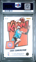 2022 Panini Crown Royale Kaboom! Cade Cunningham #10 PSA 8