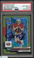2022 Panini Donruss Joe Montana Gold Autograph Auto PSA Authentic Auto
