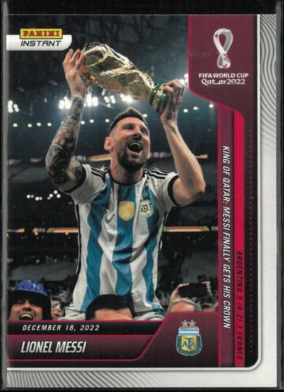 2022 Panini Instant FIFA World Cup Qatar Lionel Messi /22081