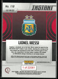 2022 Panini Instant FIFA World Cup Qatar Lionel Messi /22081