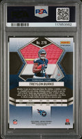 2022 Panini Mosaic Football Genesis Rookie Treylon Burks RC PSA 10