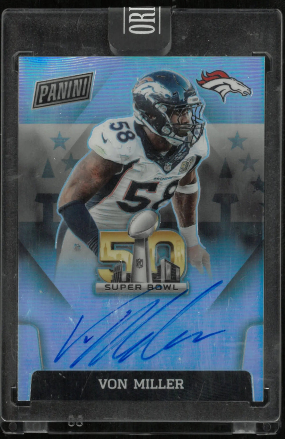 2022 Panini Originals Super Bowl 50 Auto Von Miller