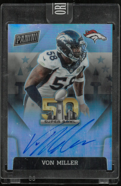 2022 Panini Originals Super Bowl 50 Auto Von Miller