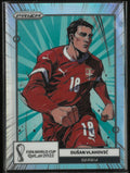 2022 Panini Prizm FIFA World Cup Qatar 2022 Dusan Vlahovic Manga