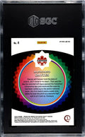 2022 Panini Prizm World Cup Alphonso Davies Color Wheel SGC 9.5 SSP #4