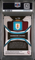 2022 Panini Prizm World Cup Qatar Blue Shimmer Edinson Cavani #274 /5 PSA 10