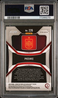 2022 Panini Prizm World Cup Qatar Pedri #226 Red Mojo PSA 9