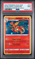 2022 Pokemon SWSH BSP Special Delivery Charizard Pokemon Center Uk-Holo PSA 9