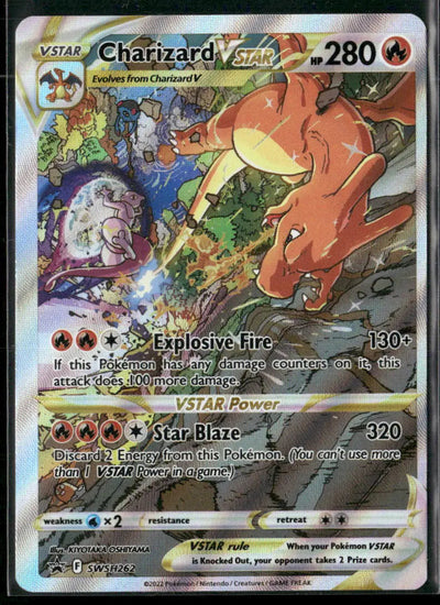 2022 Pokemon Sword & Shield Promo Charizard VSTAR SWSH262