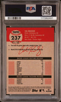 2022 Topps Chrome Platinum Cal Raleigh RC Rookie Gold Refractor PSA 9 /50