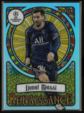 2022 Topps Merlin UEFA Champions League Renaissance Lionel Messi
