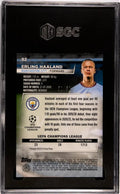 2022 Topps Stadium Club Chrome Ucc Erling Haaland Gold Prism Refractor 50 SGC 9