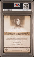 2022 Upper Deck Goodwin Champions Update Auto Justin Fields PSA 9 Auto 10