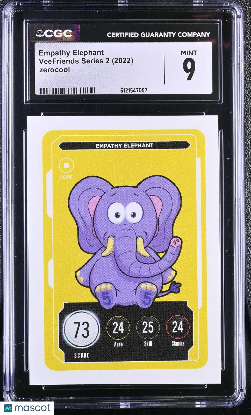 2022 Zerocool Veefriends Series 2 Empathy Elephant CGC 9
