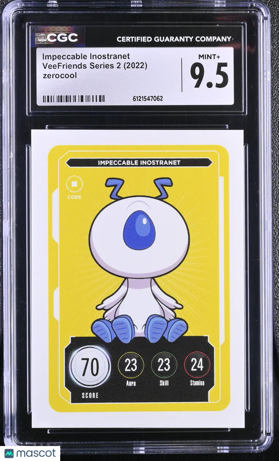 2022 Zerocool Veefriends Series 2 Impeccable Inostranet CGC 9.5