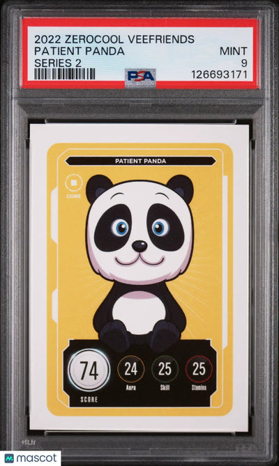 2022 Zerocool Veefriends Series 2 Patient Panda Series 2 PSA 9