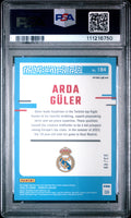 2023-24 Panini Donruss FIFA Arda Guler #184 Optic Teal Mojo PSA 10