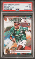 2023-24 Panini Donruss FIFA RC Rookie Kings Endrick #25 PSA 10
