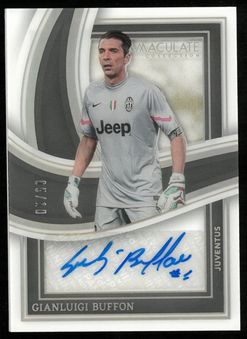 2023-24 Panini Immaculate Collection Shadowbox Signatures Gianluigi Buffon /10