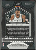 2023-24 Panini MosaiceRookie Victor Wembanyama Red Raywave /299 RC