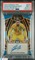 2023-24 Select FIFA Select Signatures Gianluigi Donnarumma 1/1 PSA9 Auto10