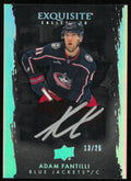 2023-24 UD ExquisiteeHockey Adam Fantilli RC Rookie Auto /25