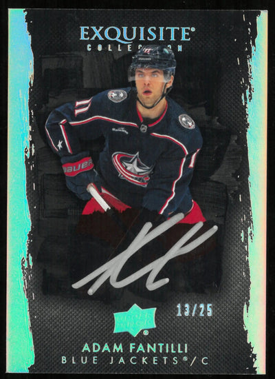 2023-24 UD ExquisiteeHockey Adam Fantilli RC Rookie Auto /25