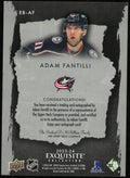 2023-24 UD ExquisiteeHockey Adam Fantilli RC Rookie Auto /25
