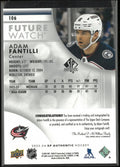 2023-24 UD SP Authentic Future Watch Rookie Adam Fantilli Auto /999 RC