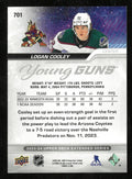 2023-24 Upper Deck Extended Series Young Guns Deluxe Logan Cooley RC Rookiee/250