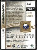 2023-24 Upper Deck Premier Rookie Auto Patch Jiri Kulich RC /65