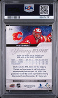 2023-24 Upper Deck Series 1 Dustin Wolf Young Guns RC Rookie #210 PSA 10