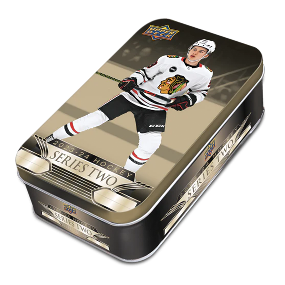 2023-24 Upper Deck Series 2 Hockey Tin