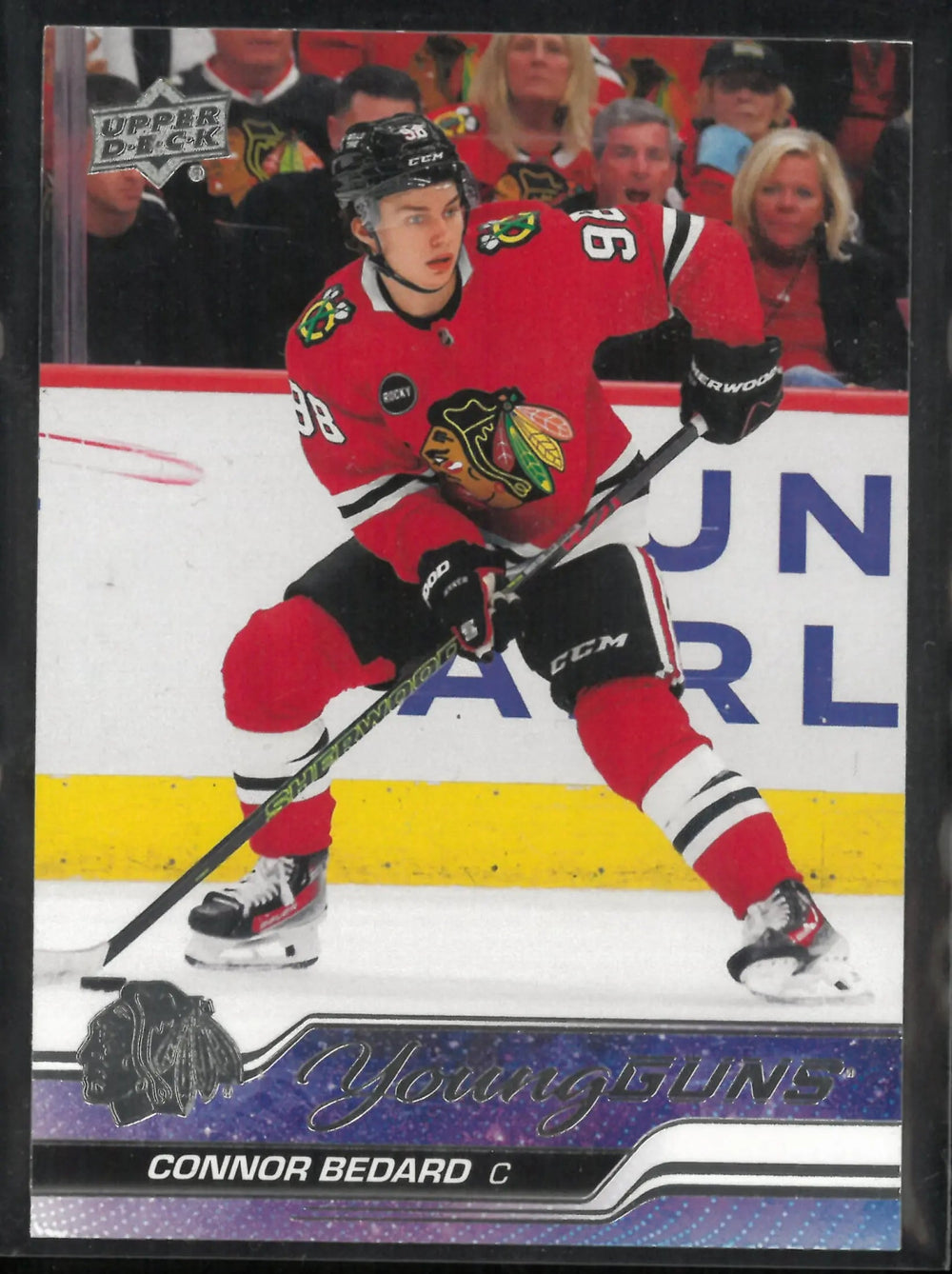 2023-24 Upper Deck Series 2 Young Guns RC Rookie Connor Bedard