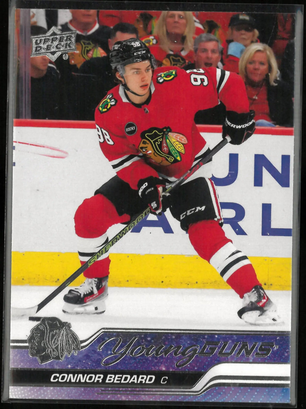 2023-24 Upper Deck Series 2 Young Guns Rookie Connor Bedard RC
