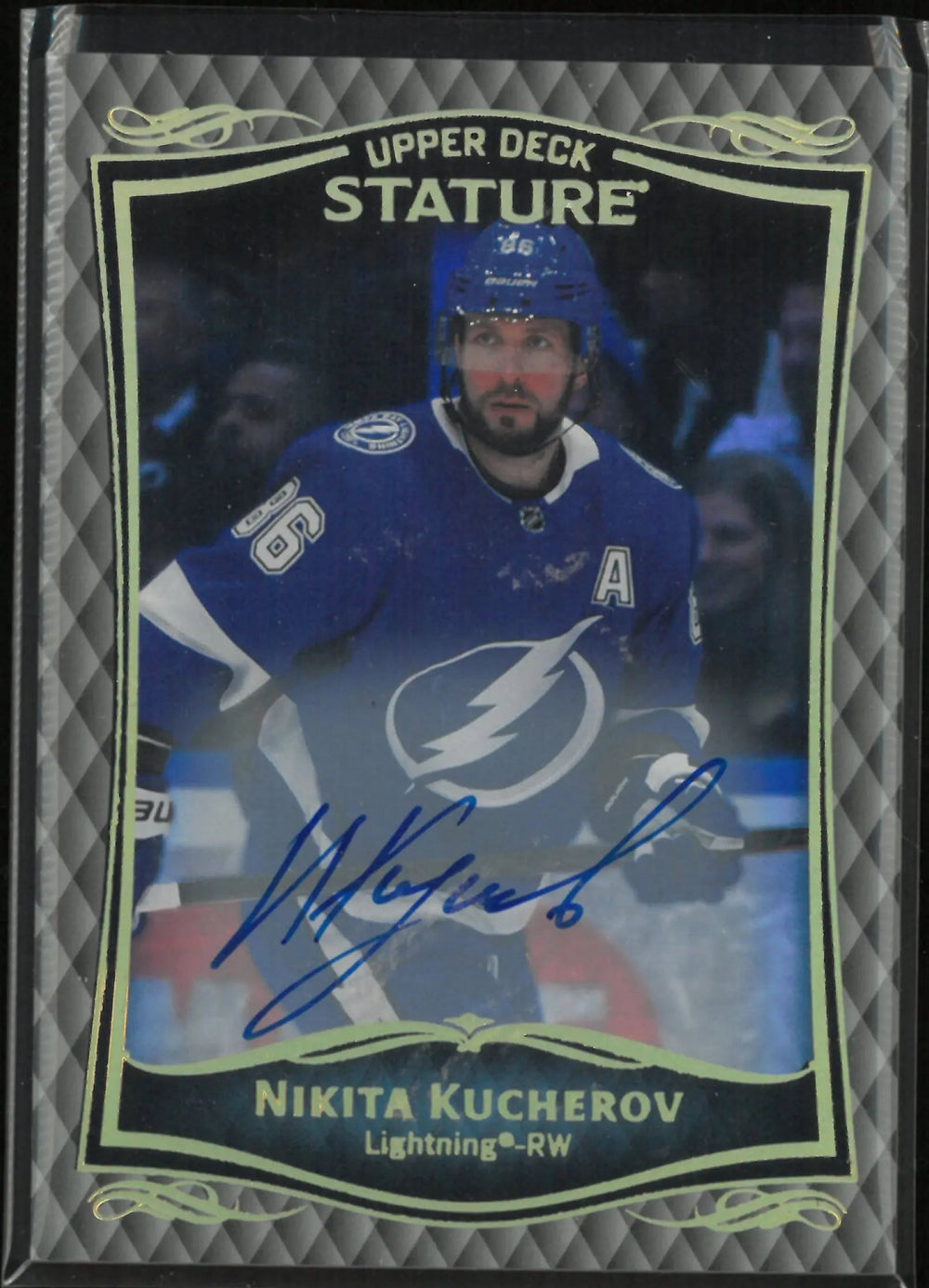 2023-24 Upper Deck Stature Autograph Nikita Kucherov Auto