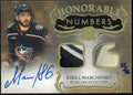 2023-24 Upper Deck The Cup Honorable Numbers Patch Auto Kirill Marchenko /86