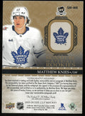 2023-24 Upper Deck The Cup Matthew Knies RC Rookie Materials Patch Auto /99