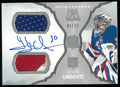 2023-24 Upper Deck The Cup Pro Gear Dual Patch Auto Henrik Lundqvust /12