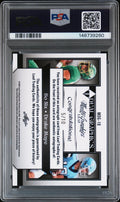 2023 Leaf Eclectic Multigraphics Dual-Graphics Auto Maye Nix Silver PSA 9 /10
