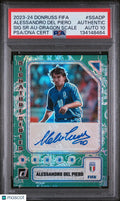 2023 Panini Donruss FIFA Dragon Signature Series Alessandro Del Piero /10 PSA A