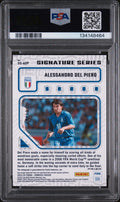 2023 Panini Donruss FIFA Dragon Signature Series Alessandro Del Piero /10 PSA A