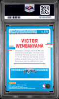 2023 Panini Donruss Victor Wembanyama Rated Rookie RC Red PSA 9