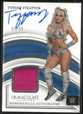 2023 Panini Immaculate Collection SmackDown Tiffany Stratton Patch Blue /99