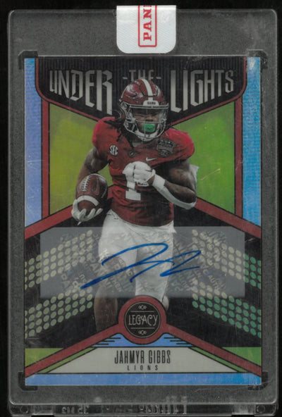 2023 Panini Legacy Under The Lights Jahmyr Gibbs Autograph