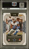 2023 Panini Mosaic In Focus Signature Auto Ceedee Lamb White PSA 10 /15